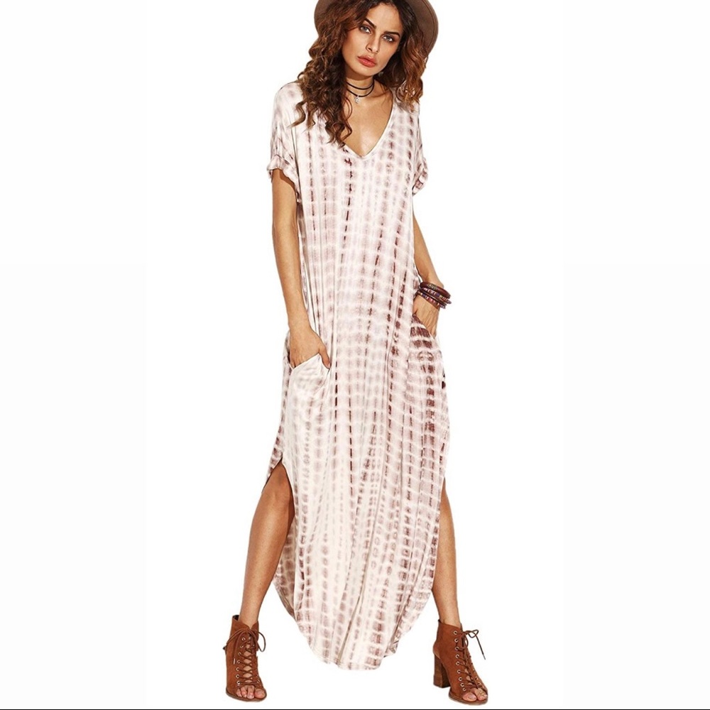 Tie Dye Maxi Dress
